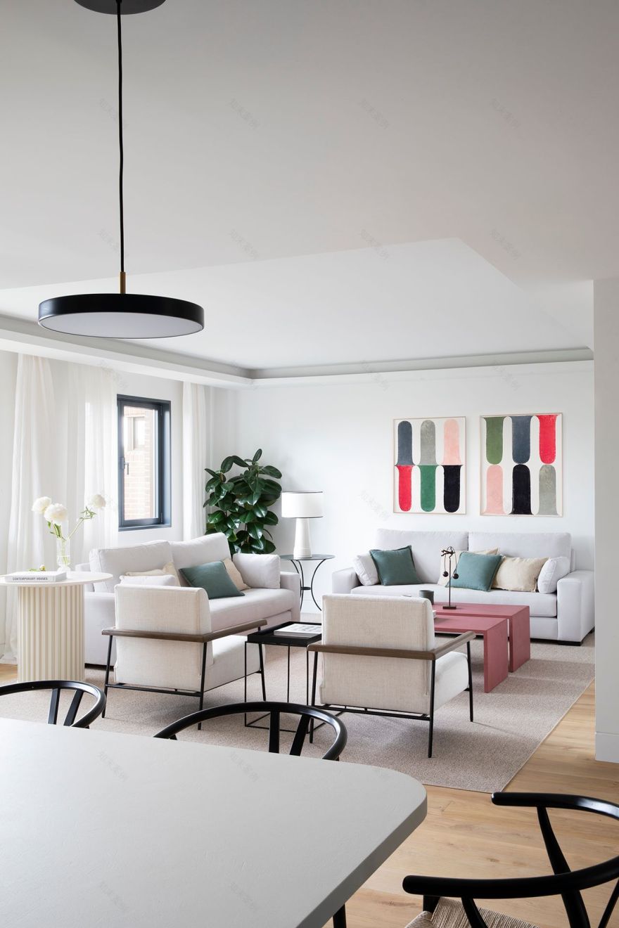 为有小孩家庭设计的功能公寓装饰丨西班牙马德里丨Susana Varela Studio-5