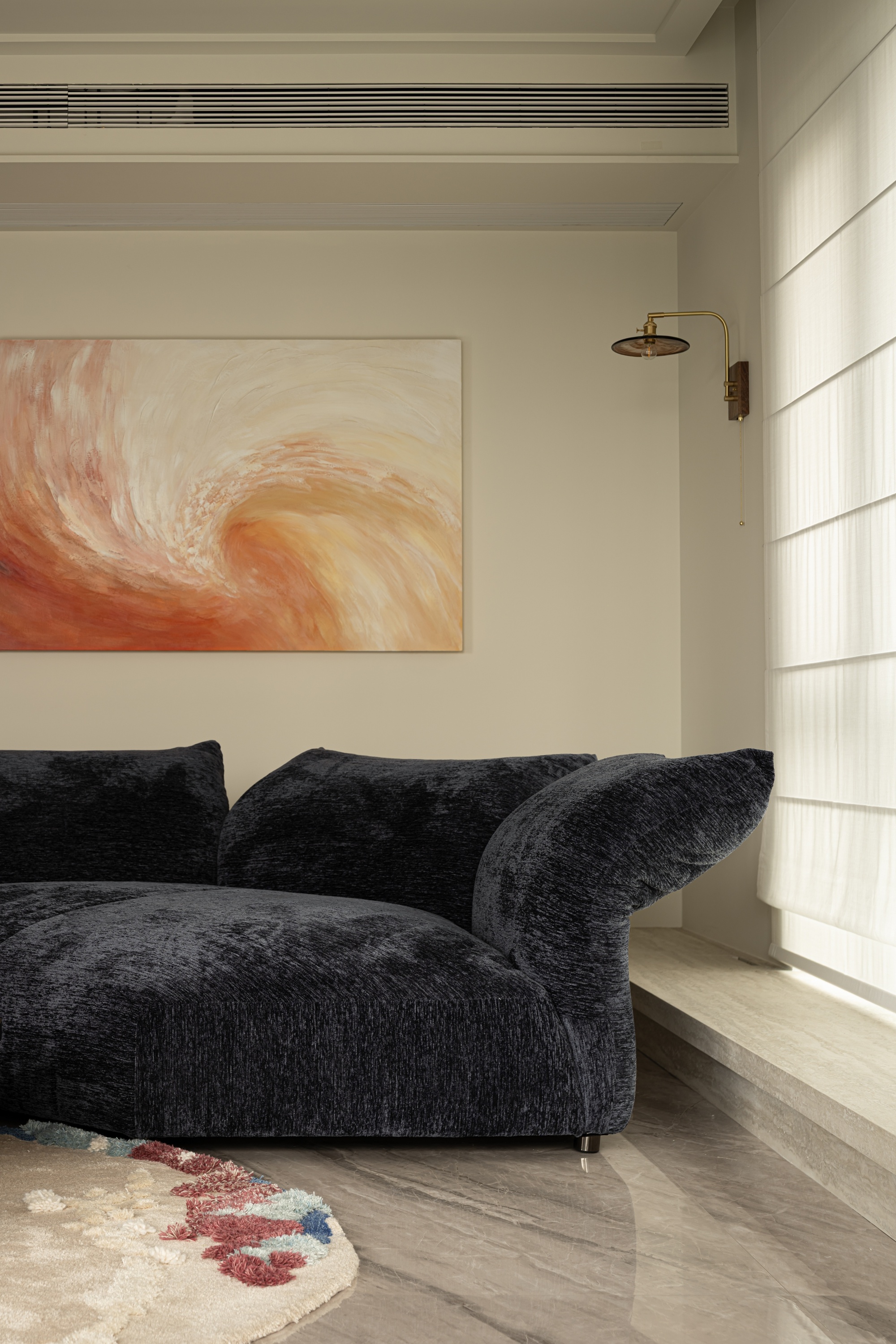 《柔煦》220㎡现代法式丨中国成都丨宏福樘设计-8