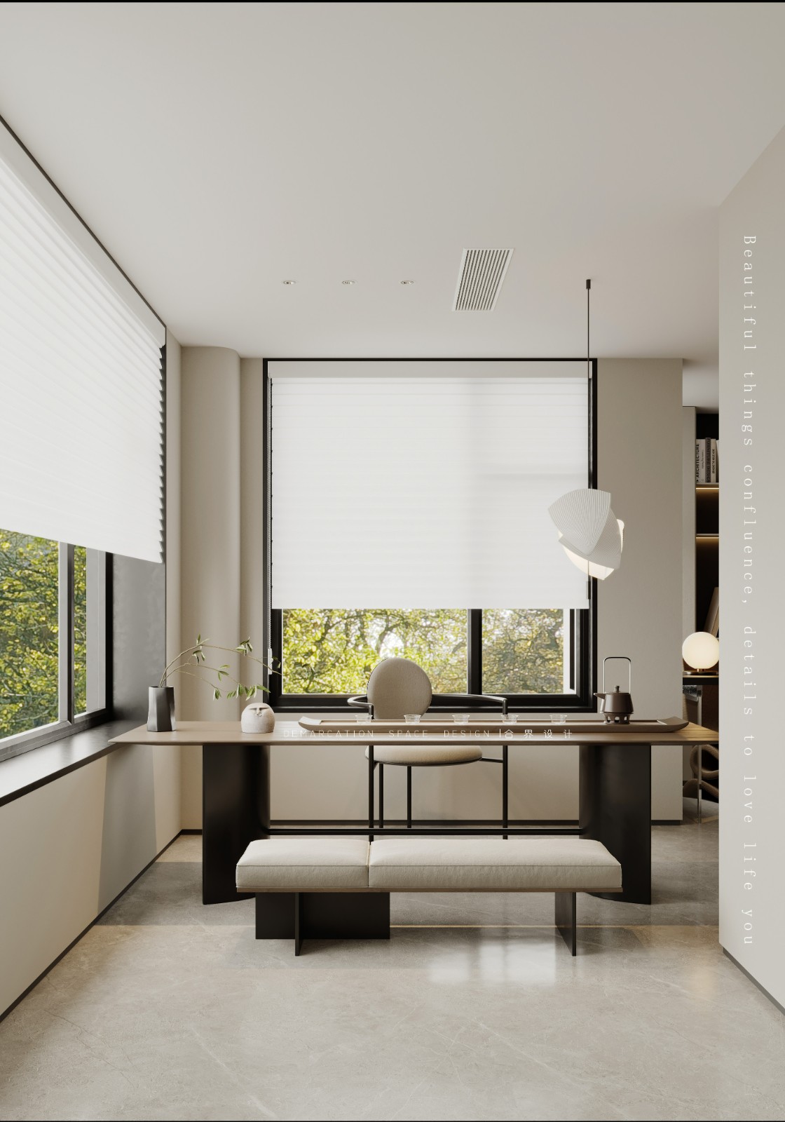 《焦糖拿铁》230㎡大平层私宅设计丨中国杭州丨合界设计-16