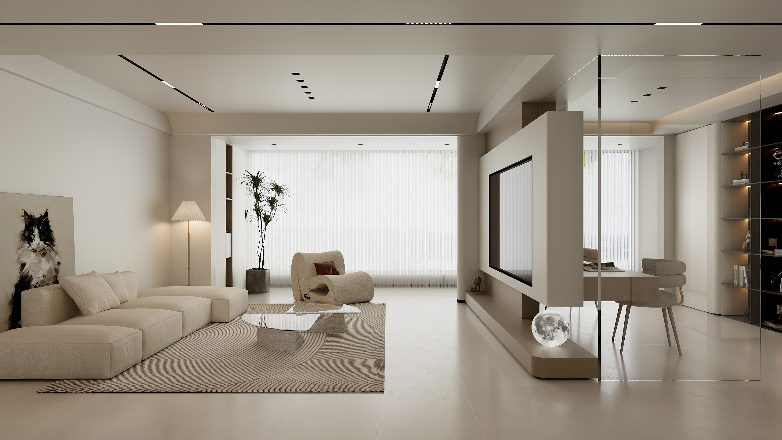 150㎡现代住宅-2