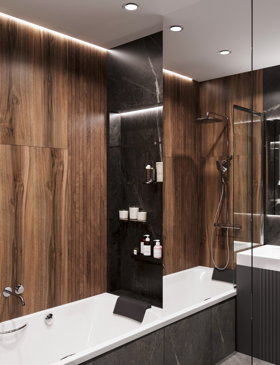 Ванная комната в ЖК Пифагор г.Новосибирск-3