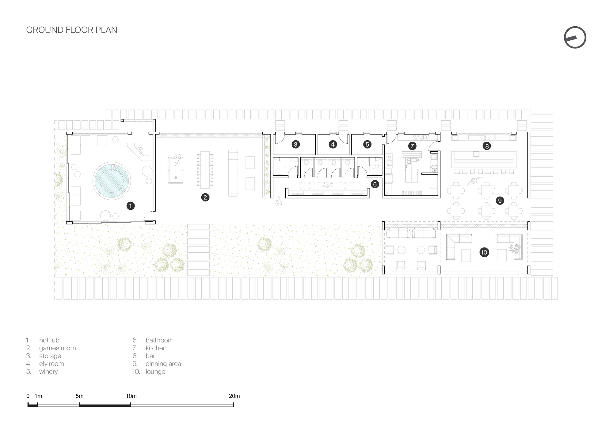 别墅庭院丨尼日利亚拉各斯丨Oshinowo Studio-18
