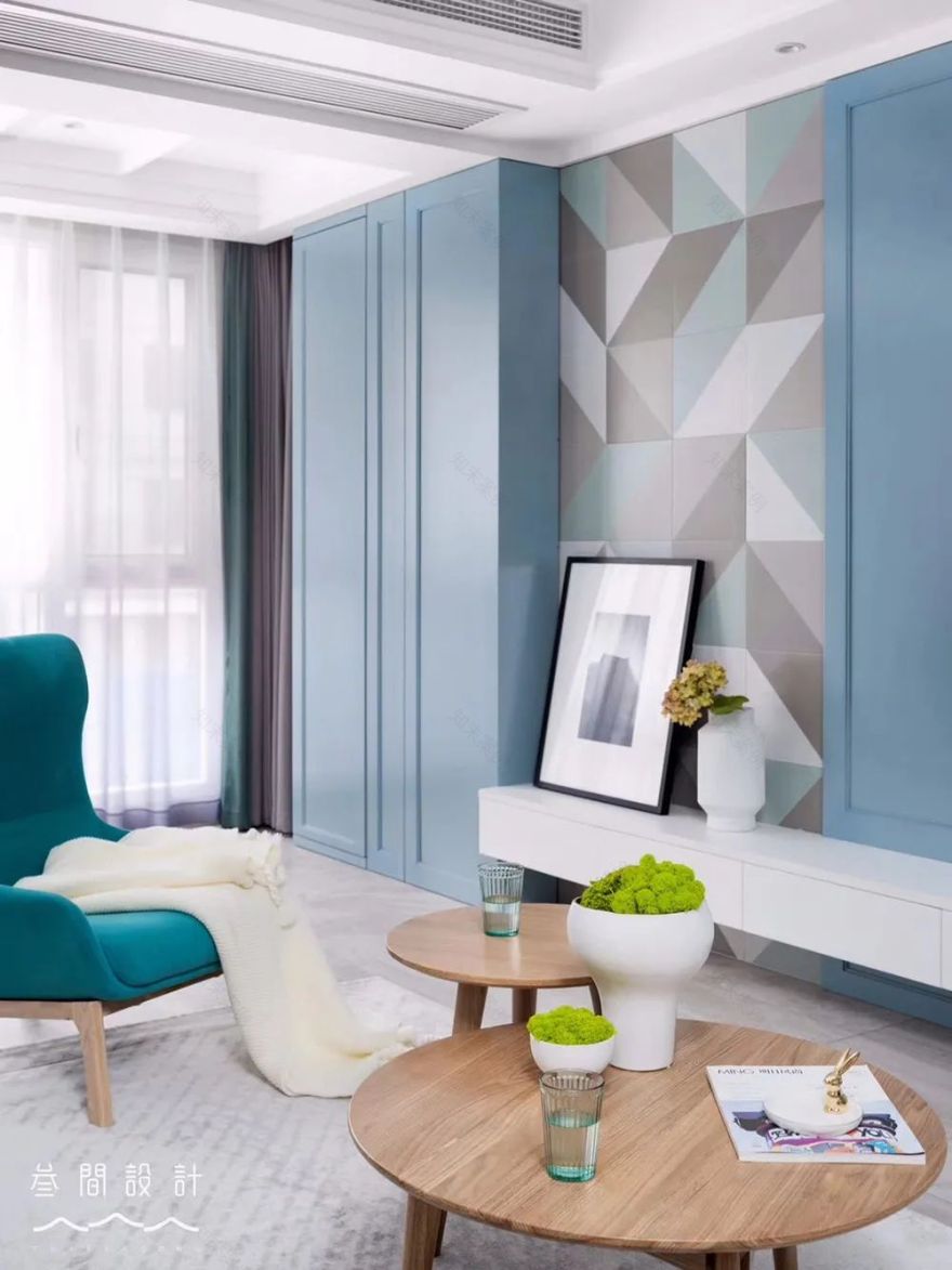 江苏东台 126㎡北欧风私宅,自然纯净的艺术空间-23