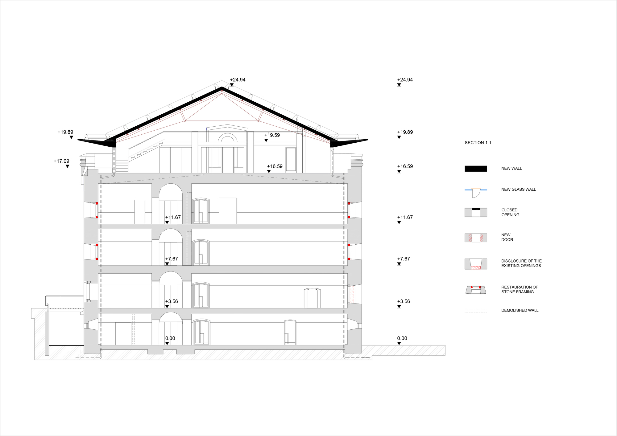 Square Tower of the Lviv Citadel / Architecture Studio Symmetry-51