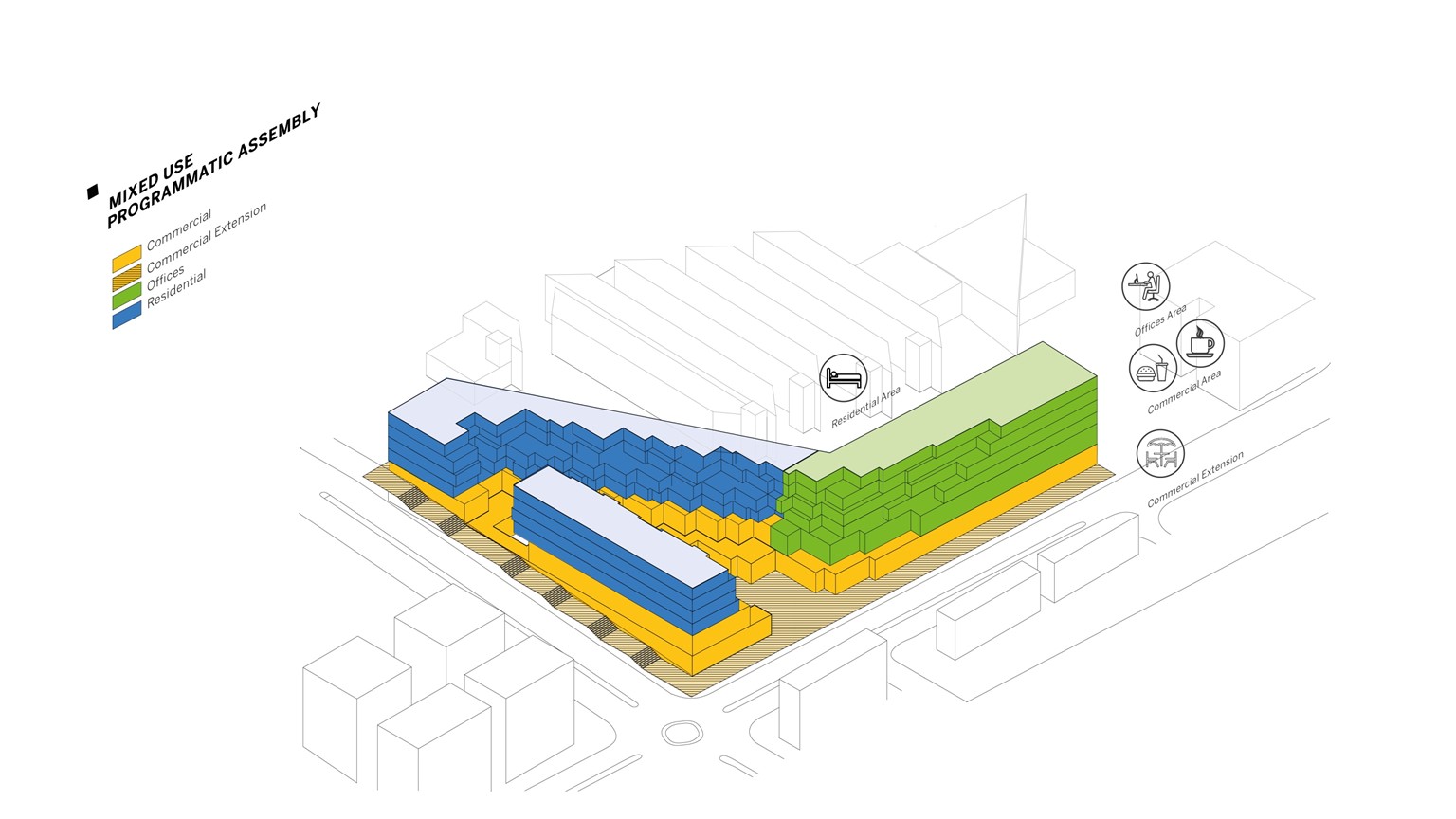 N'5 | 黎巴嫩贝鲁特市中心的绿色办公住宅综合体-19
