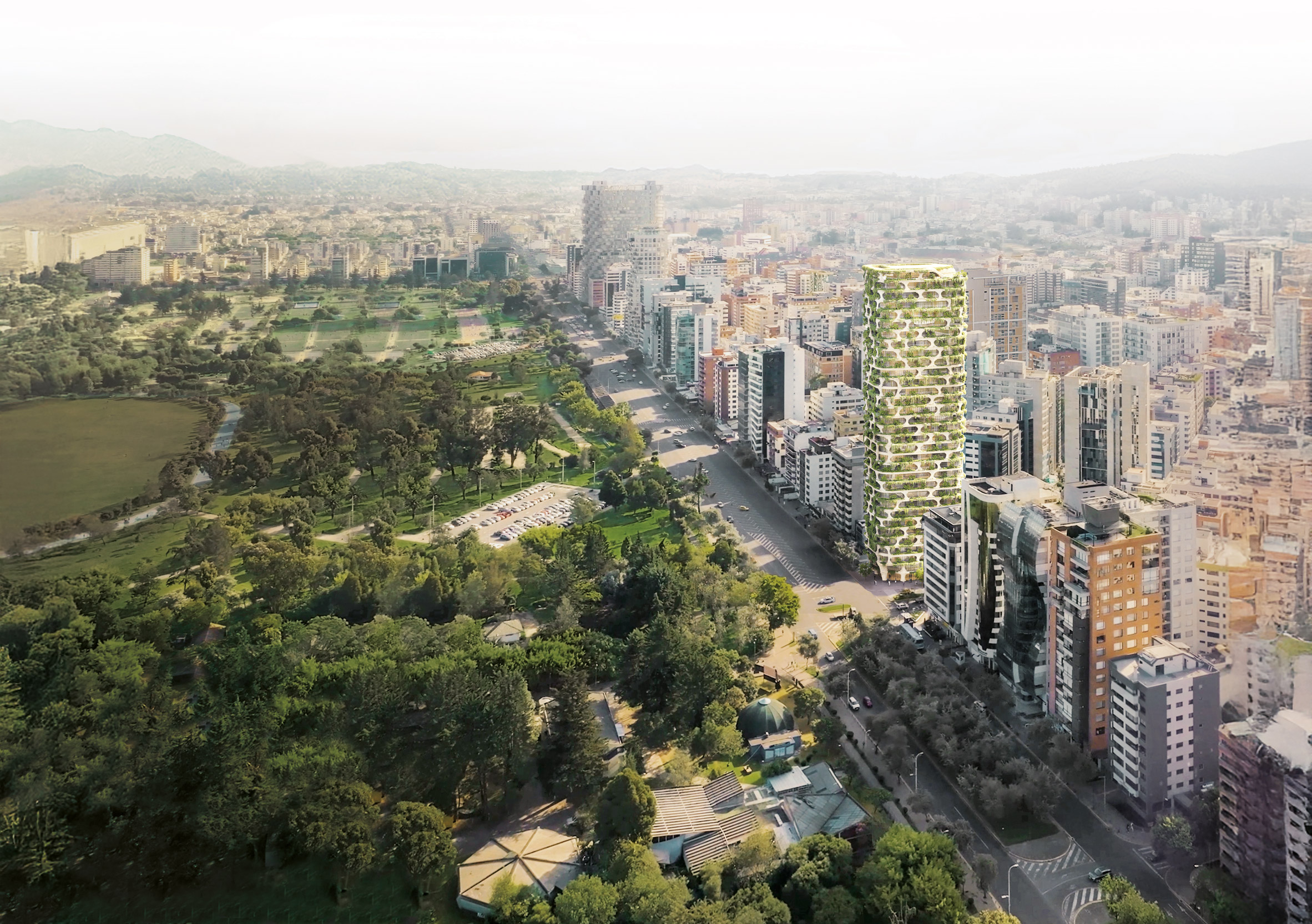 Qapital塔丨厄瓜多尔丨隈研吾建筑都市设计事务所-3