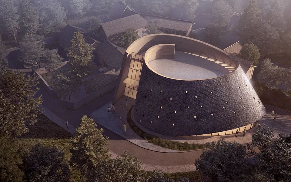 四川成都桂花主题馆——自然生态与传统工艺的完美融合-8