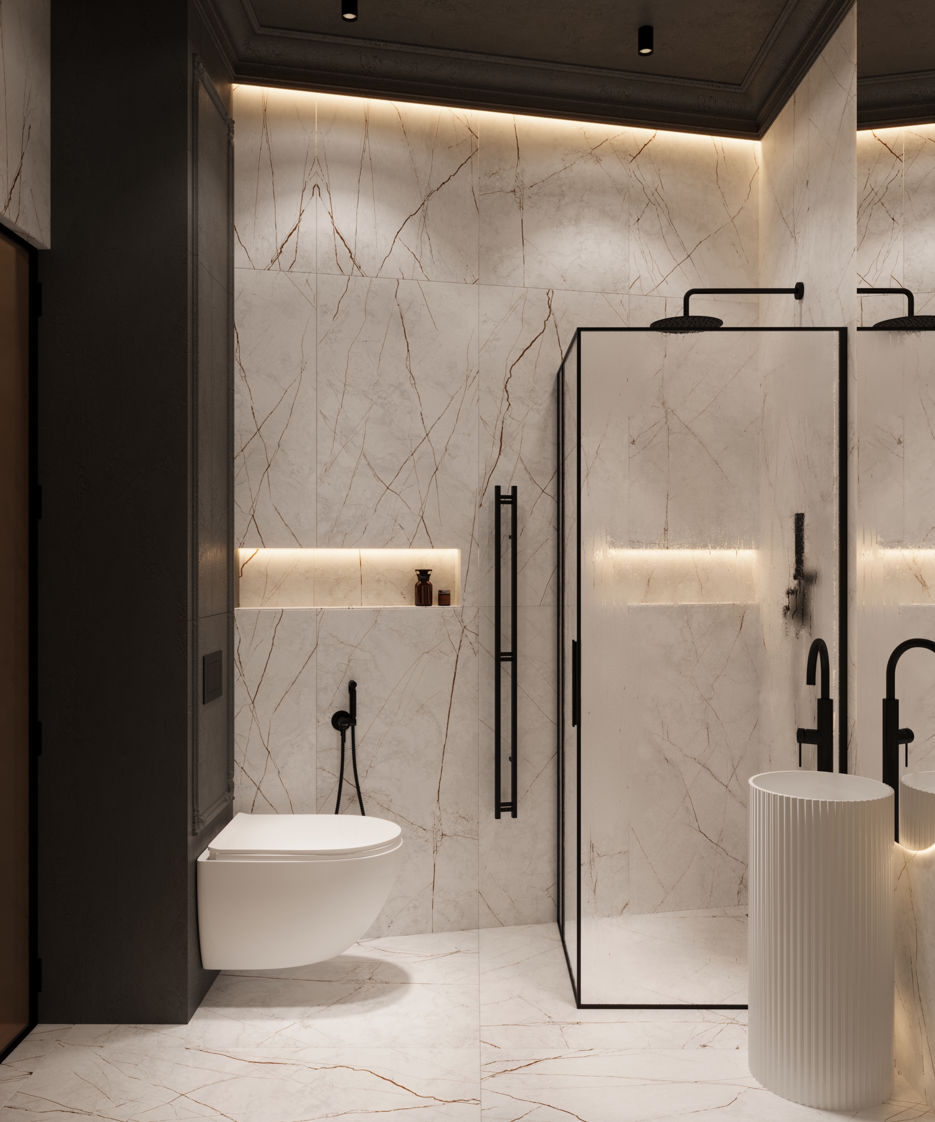 浴室和桑拿房室内设计-4