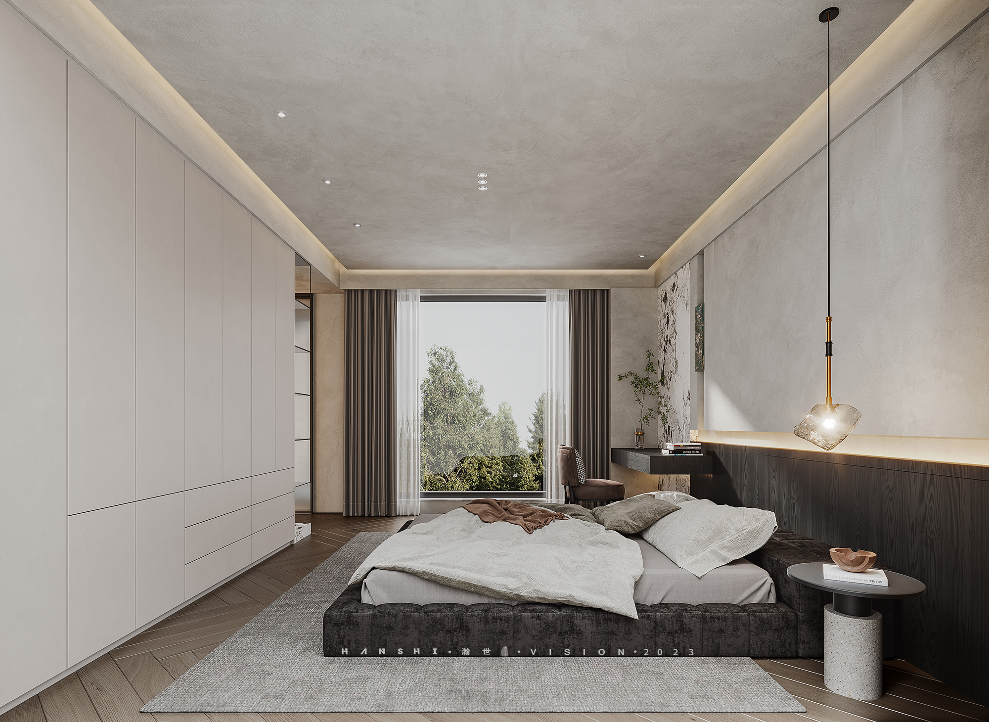 现代意式别墅一瀚世表现-7