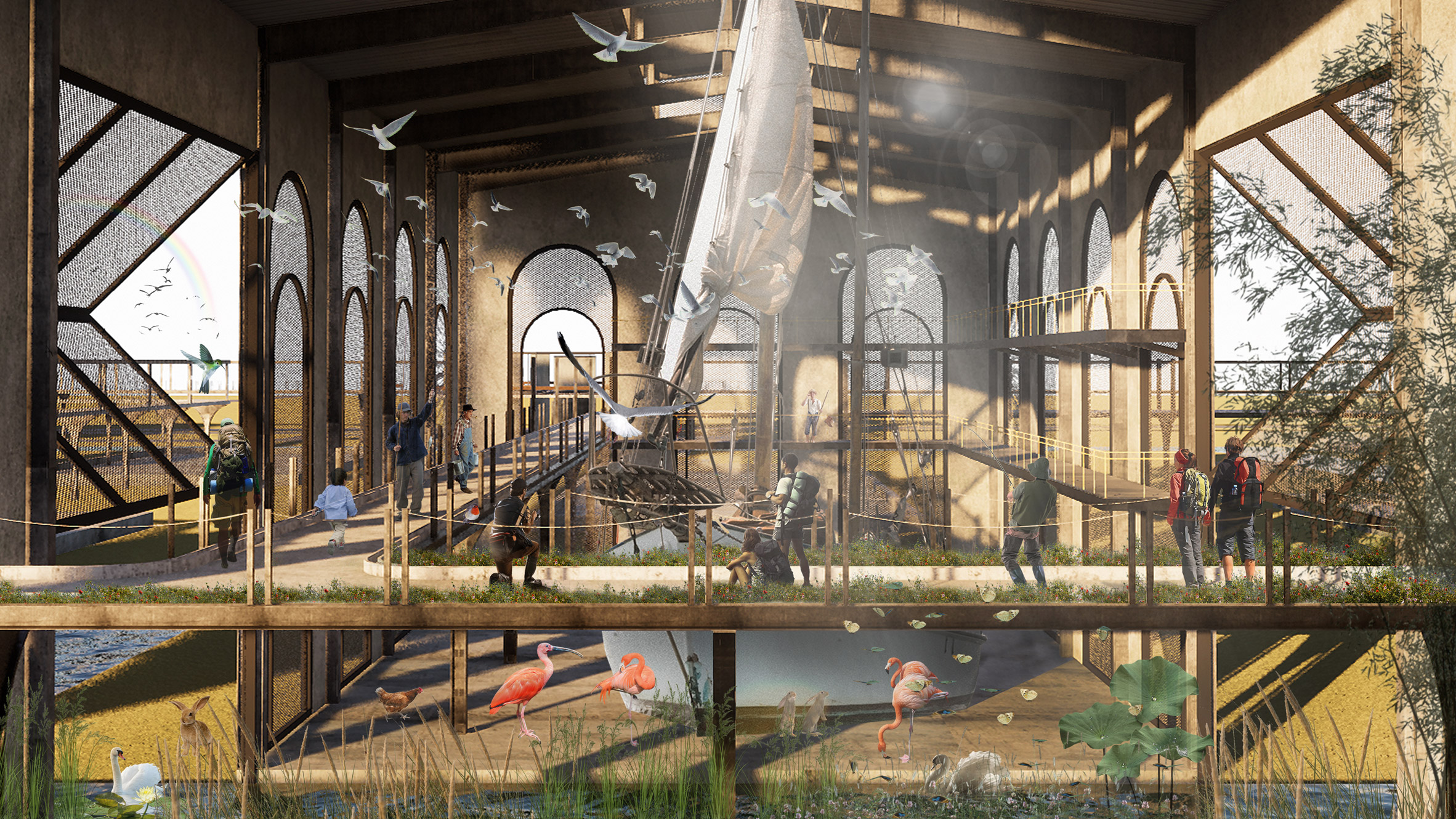 新加坡国立大学建筑毕业生未来城市设计展-0