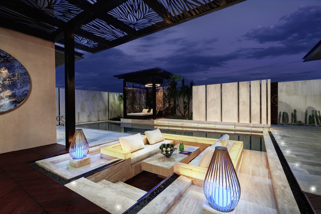 度假胜地，意式托斯卡纳风情庭院-3