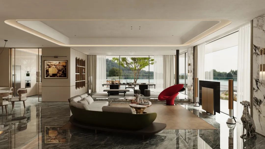X山湖轻奢别墅丨中国浙江丨潜守政,胡世达-18