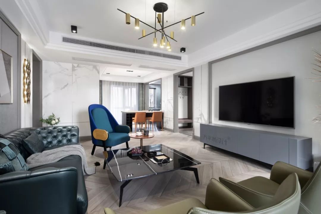 现代轻奢逐梦星尘,方平米设计温暖舒适空间-59