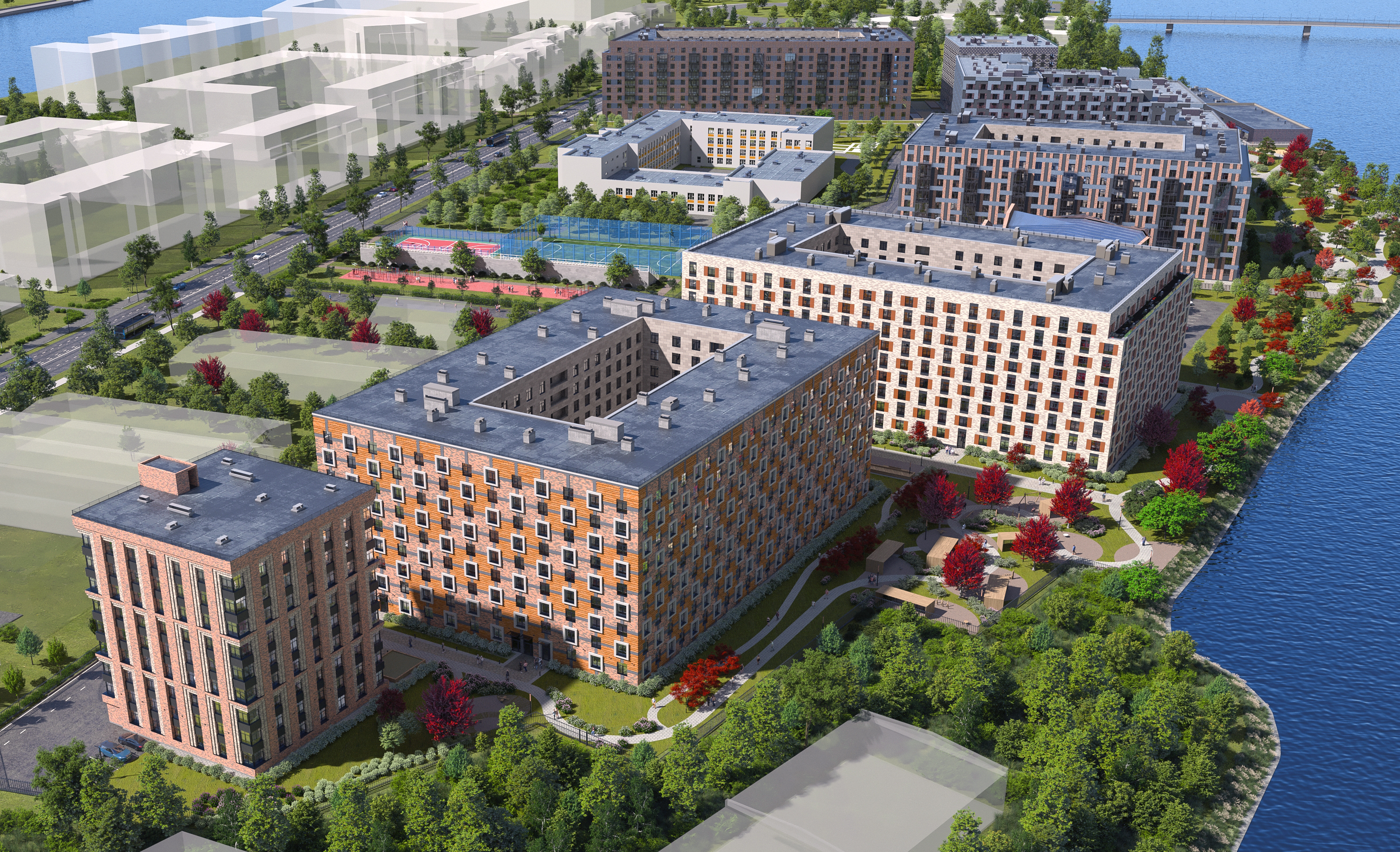 圣彼得堡住宅综合体丨俄罗斯圣彼得堡-2