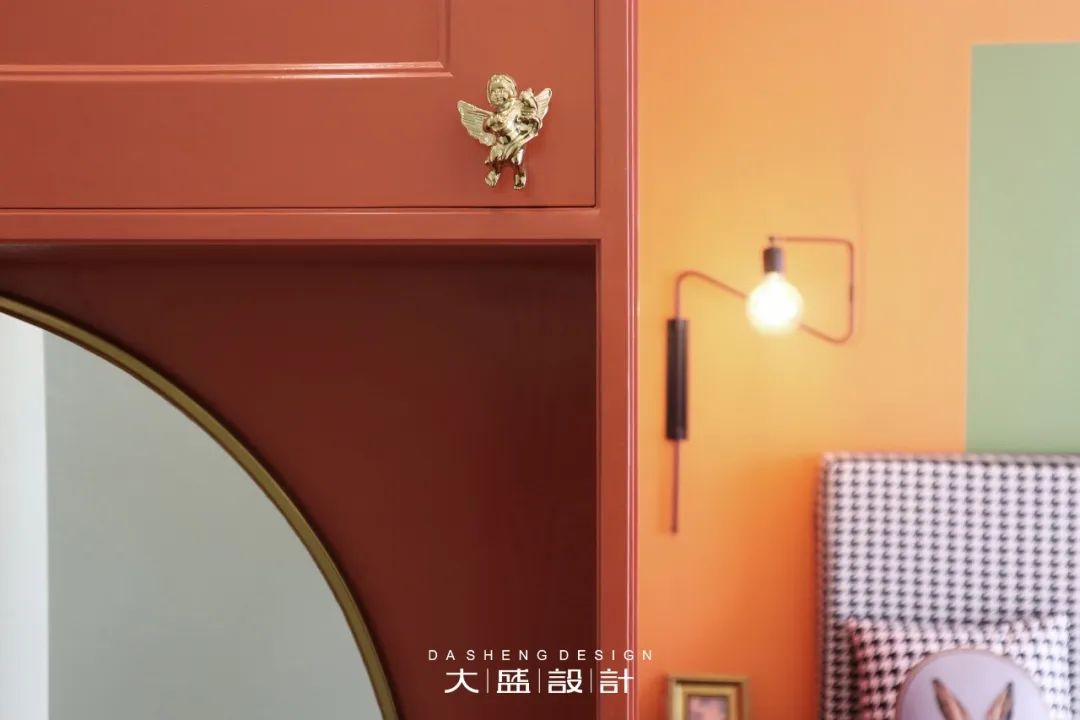 南宁 96㎡孟菲斯风格家居，色彩斑斓的甜蜜空间-70