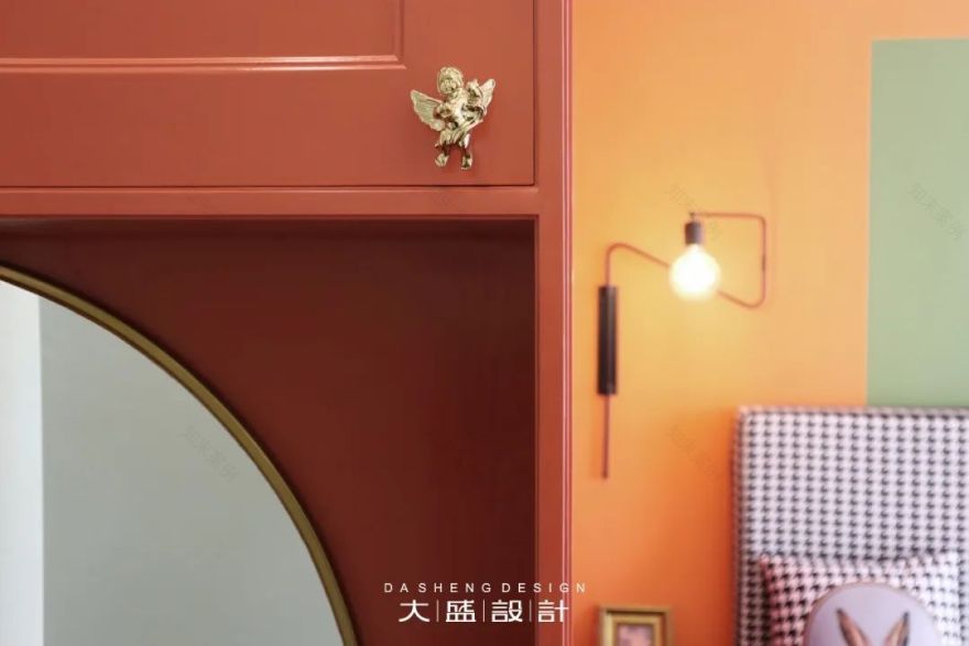 南宁 96㎡孟菲斯风格家居,色彩斑斓的甜蜜空间-70