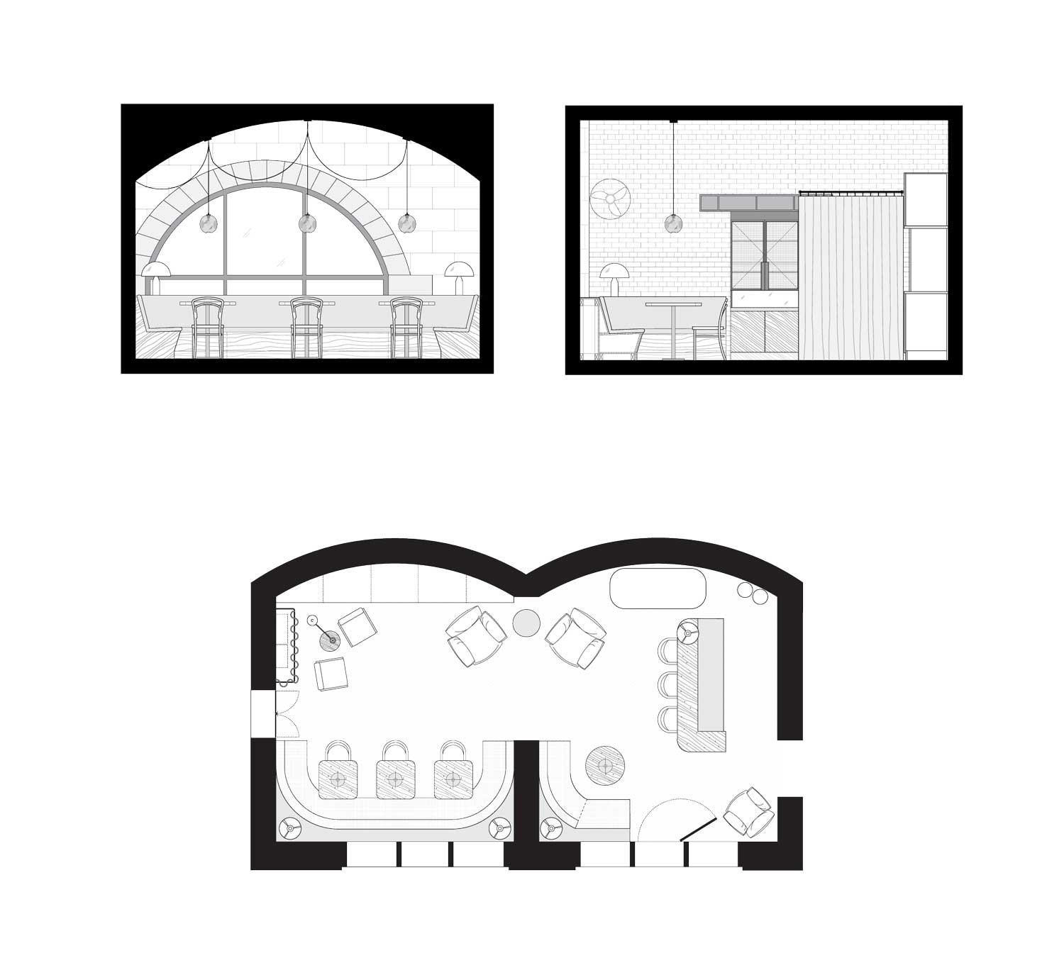 墨尔本地下酒吧“朝圣者” 造现代神秘空间-41