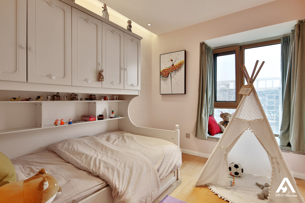 南昌莱蒙都会平层,书卷气息客厅设计-28