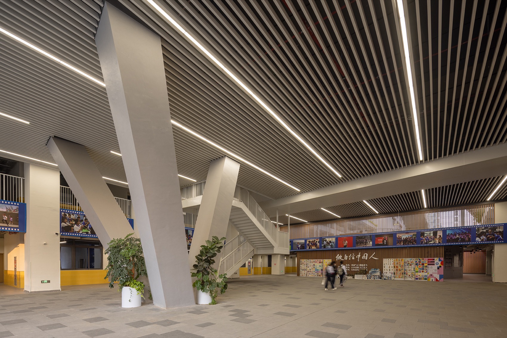 深圳市龙华区清泉外国语学校初中部丨中国深圳丨深圳市一境建筑设计有限公司-50