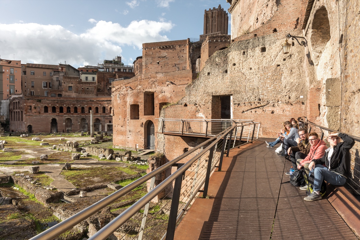 罗马 Trajan 市场古商铺修复-9