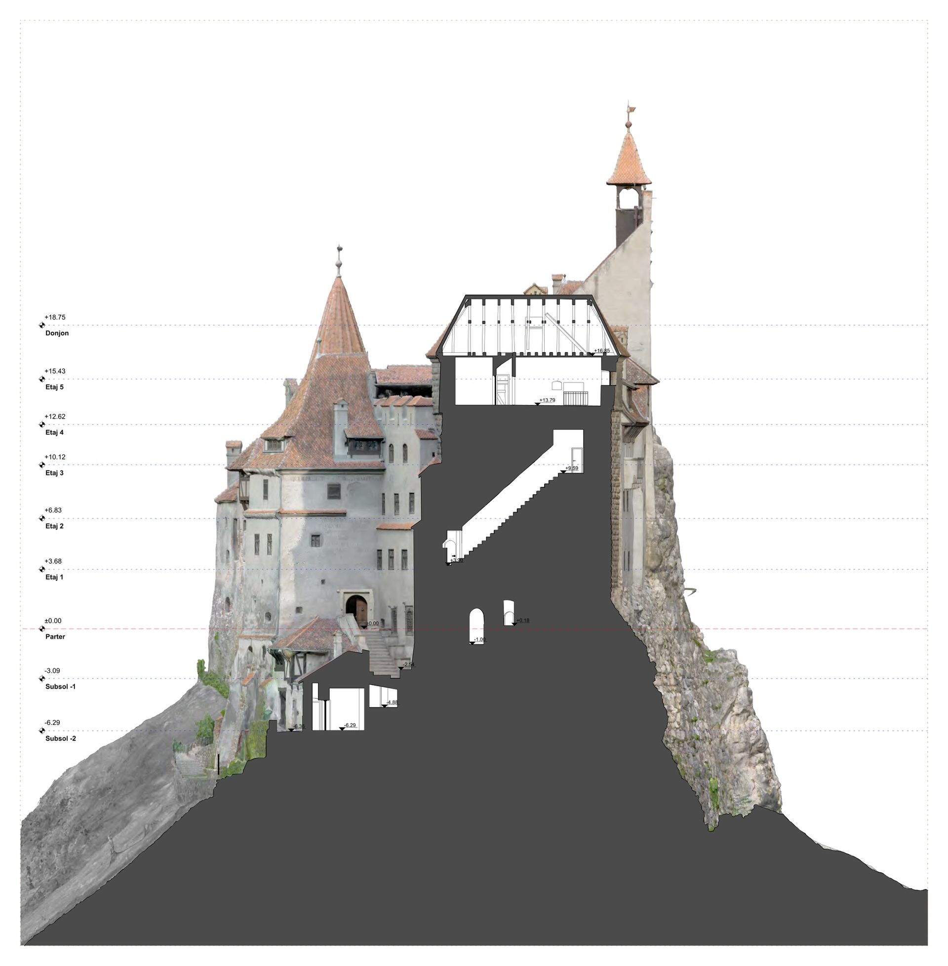 castel BRAN - releveu fotogrametric-11