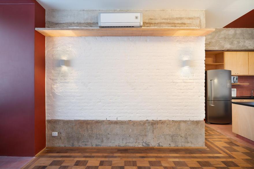 巴西 Imarés 公寓 | 低调奢华的混凝土与木质结合设计-6