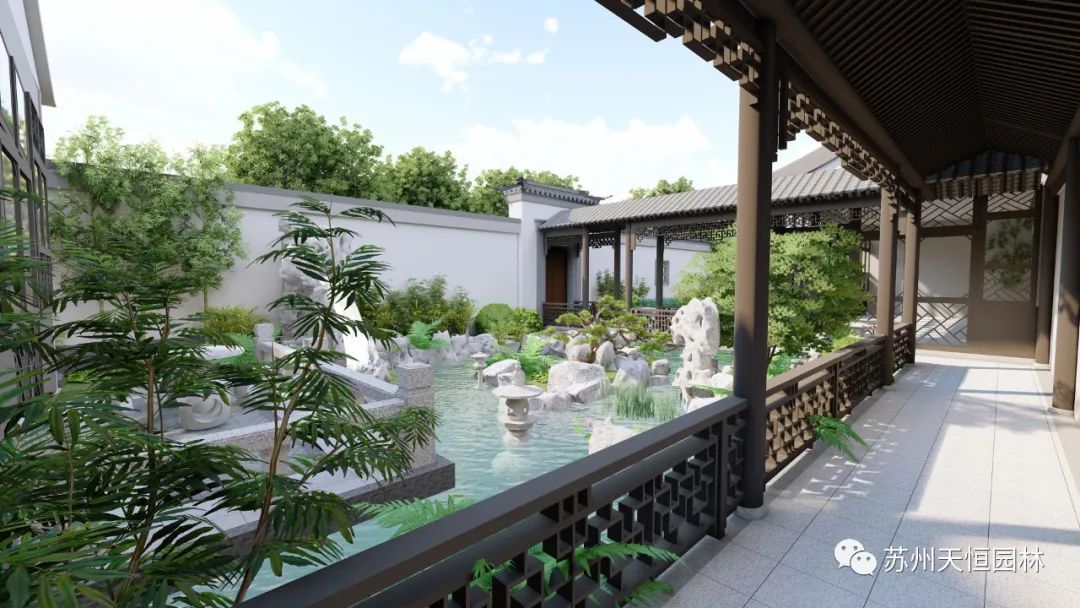 天恒园林｜栖鸾庭-19