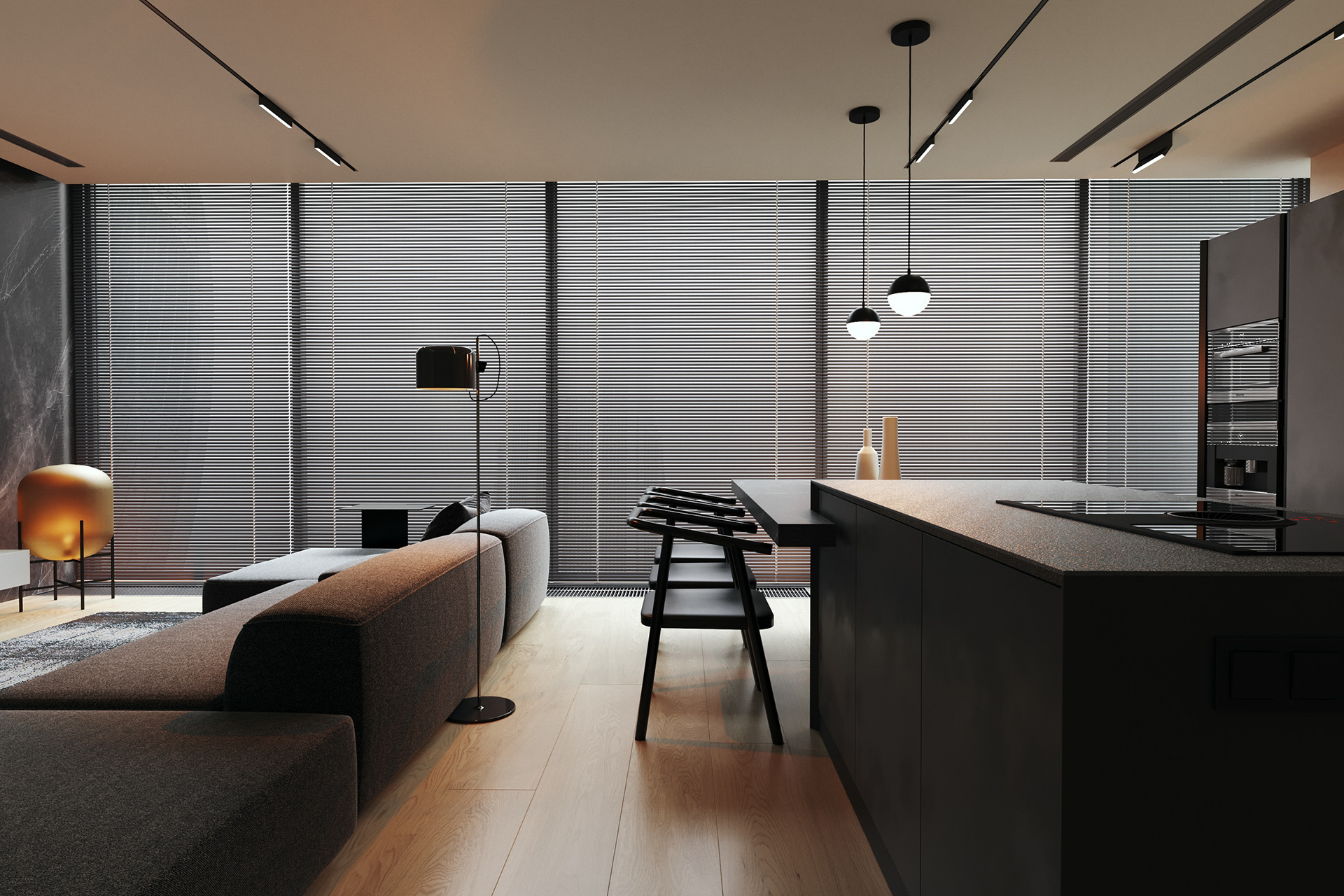 中性高级灰空间 矜持而优雅-2