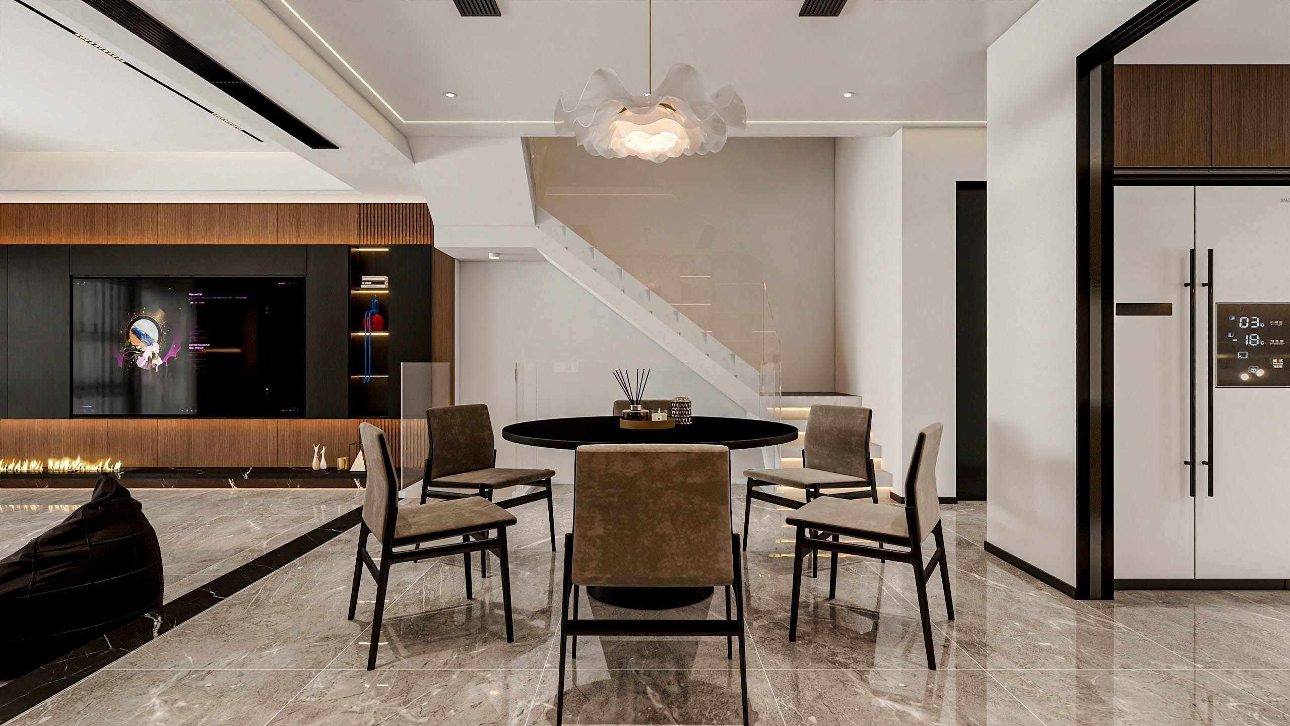 德商御府天骄西区，616平方意式极简别墅丨中国成都-13