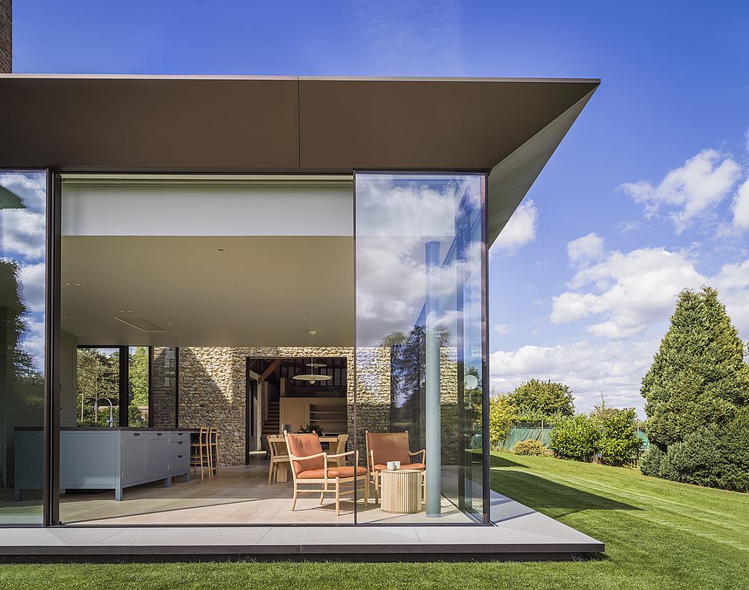 英国七橡树农舍丨Gregory Phillips Architects-3