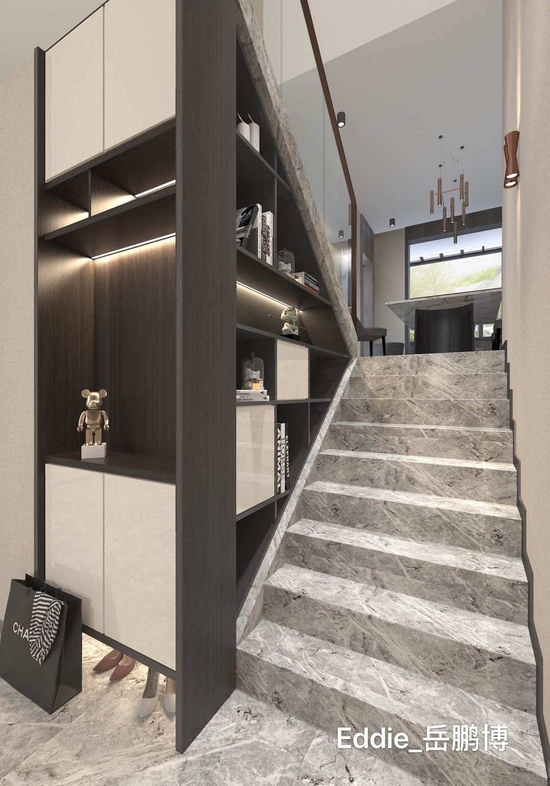 三线城市奢华家居梦 | 200 平米现代轻奢空间-21