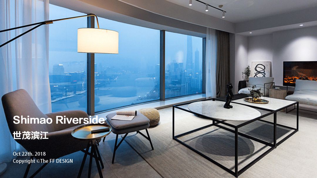 世茂滨江花园 40 万出租房装修，打造大气观景空间-9