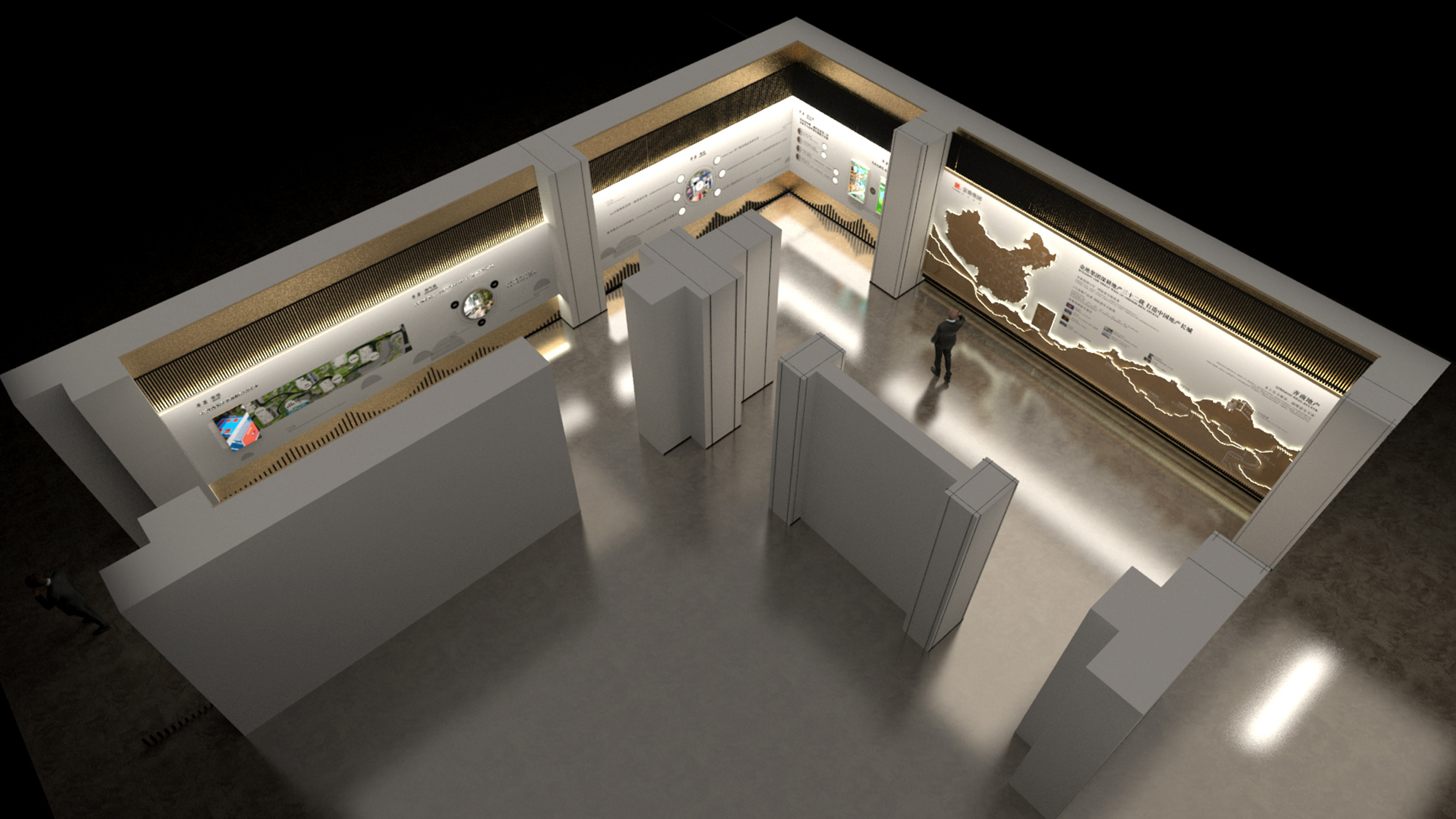 山东淄博金地华著 功法展厅-3