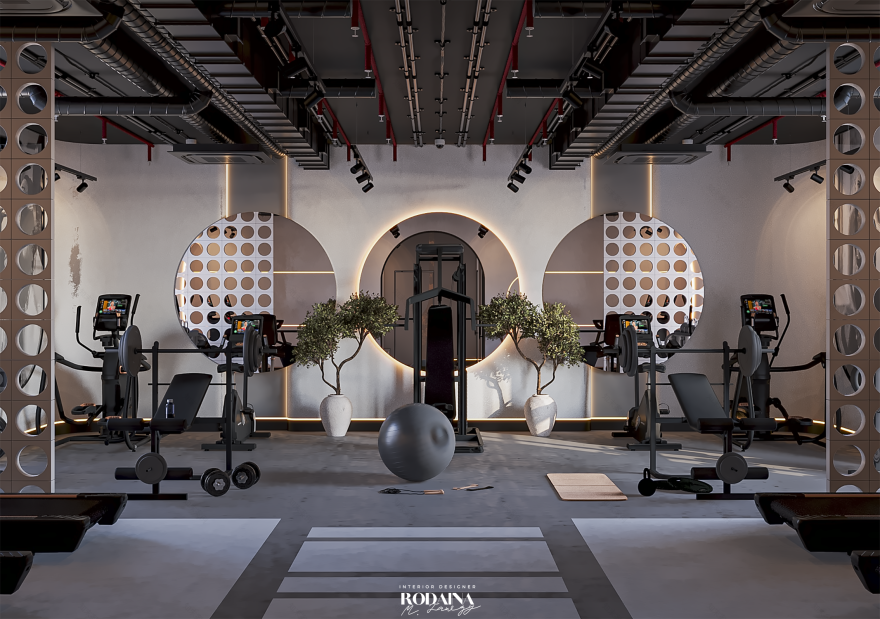 美容中心·健身房丨沙特阿拉伯丨Rodaina Moh. Fawzy-9