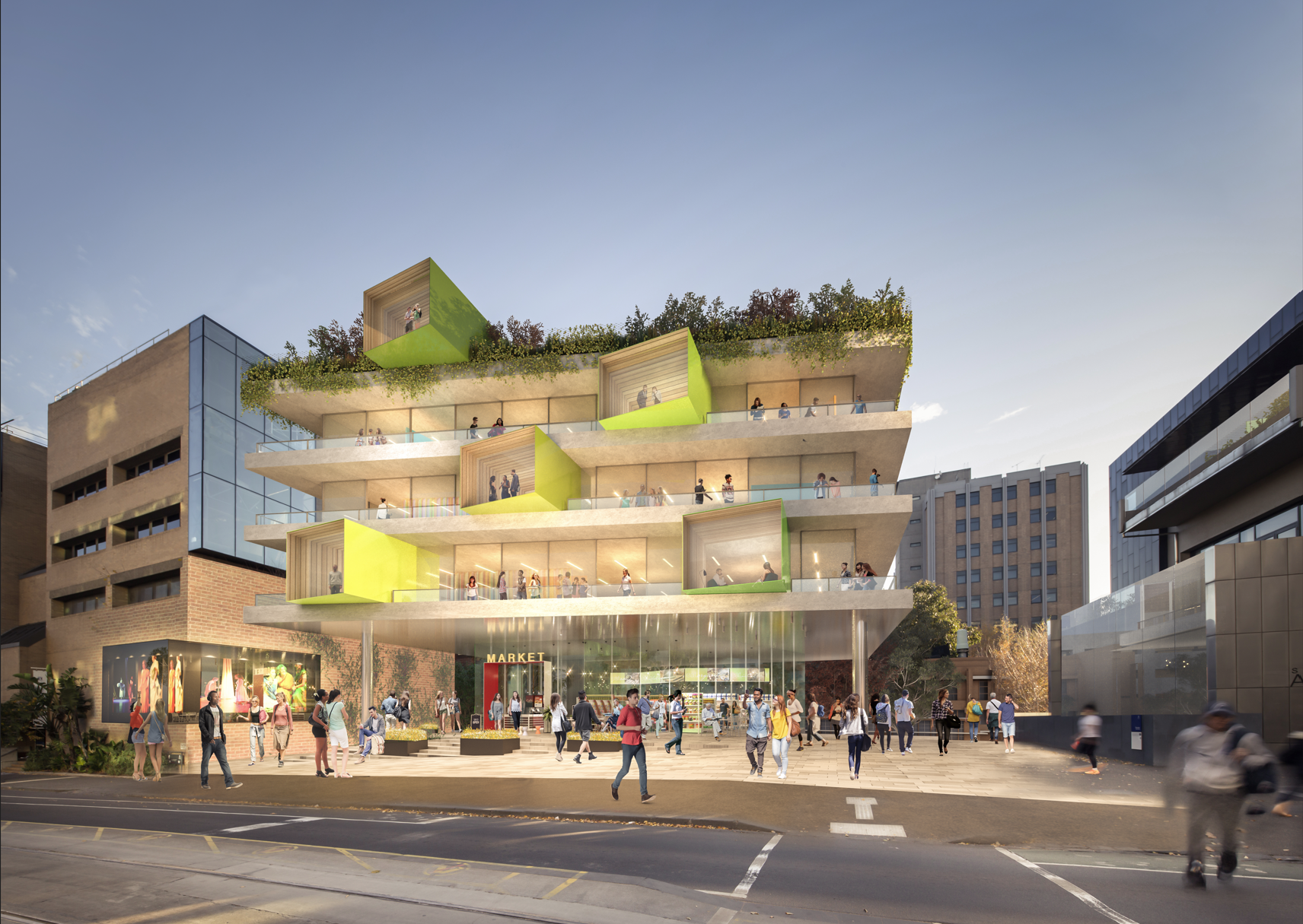 UoM New Student Precinct Urban Design Framework | Jackson Clements Burrows-17