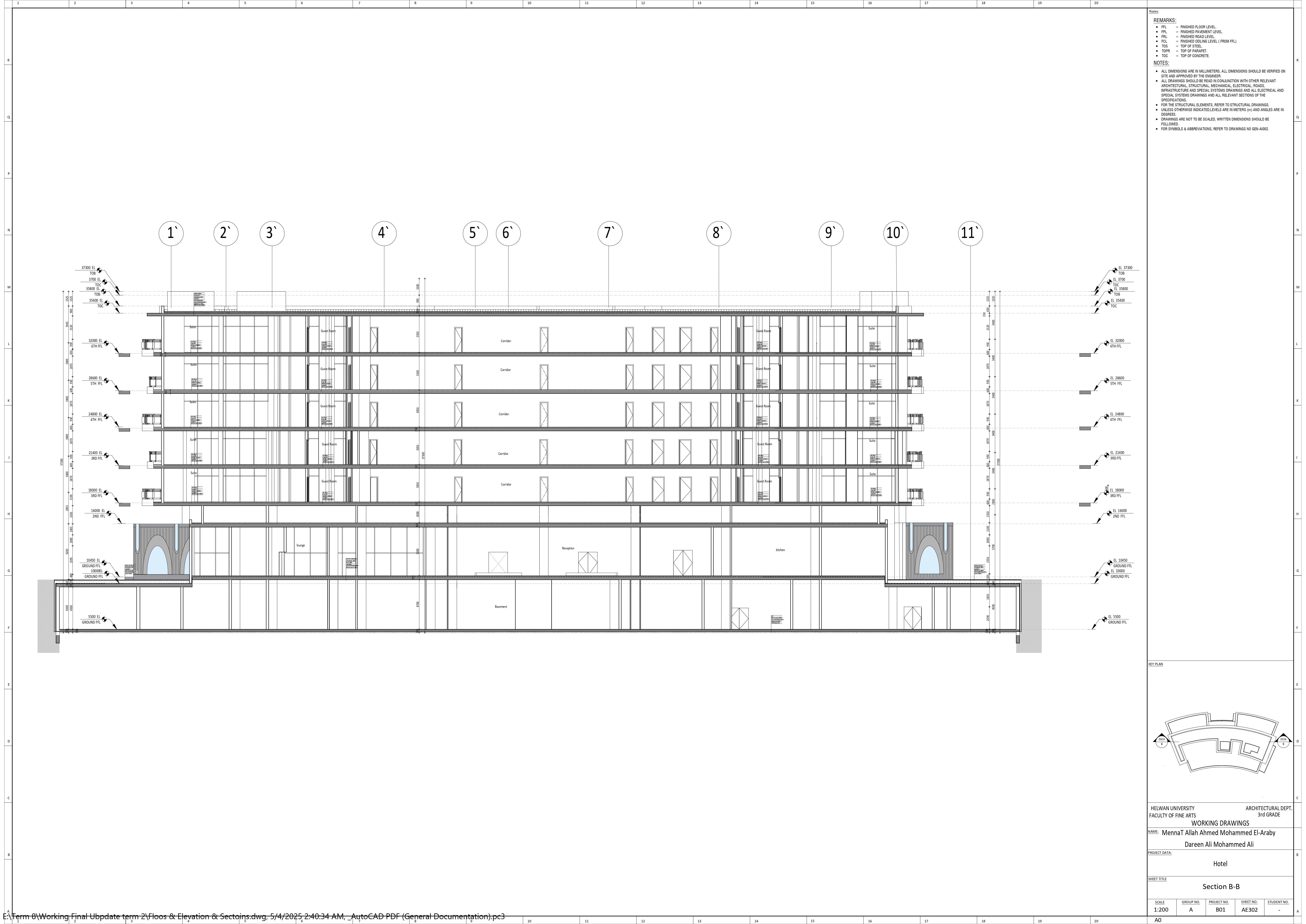 Working Drawing (Three Star Hotel)-30