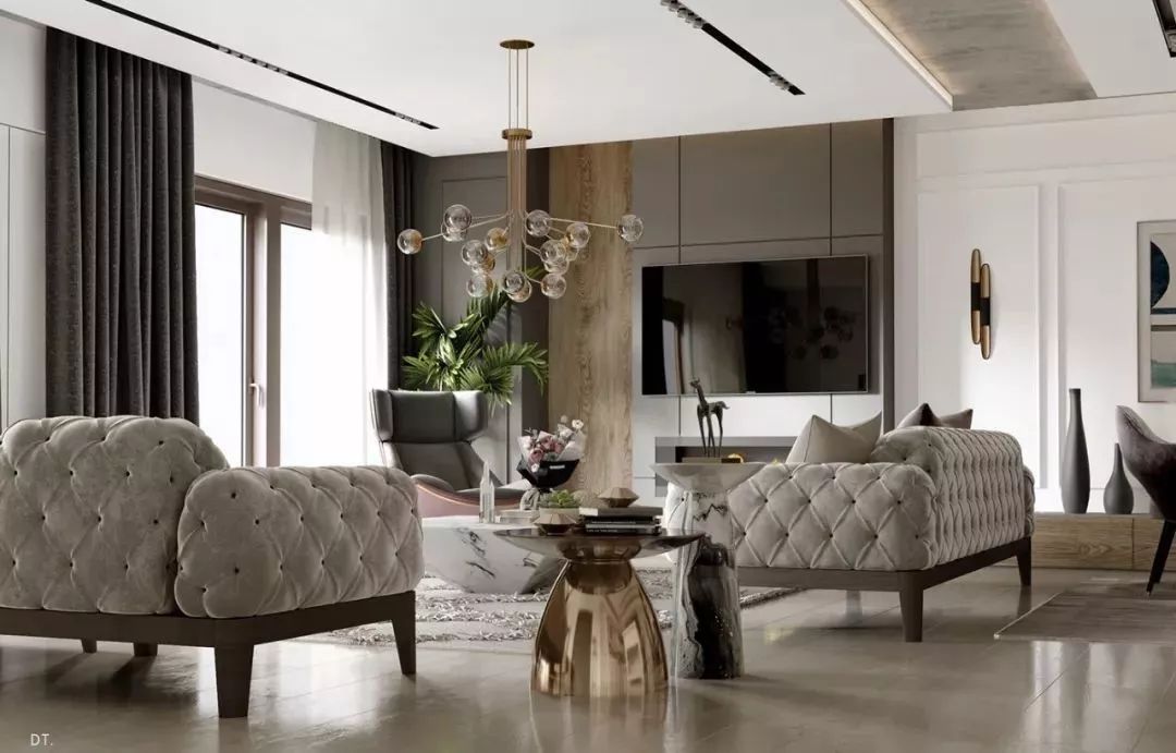 现代轻奢,温馨雅致的空间艺术-32