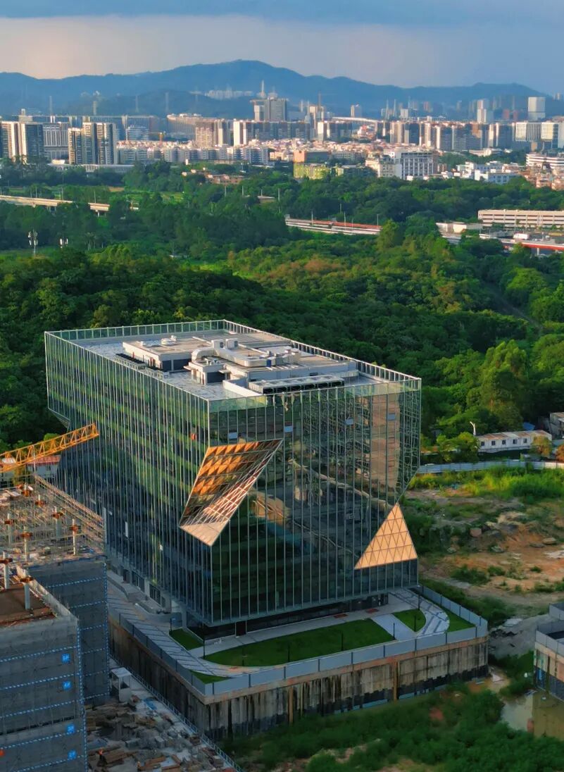 GZDI项目动态|Z型新地标——我院原创设计中望软件总部大厦落成-24