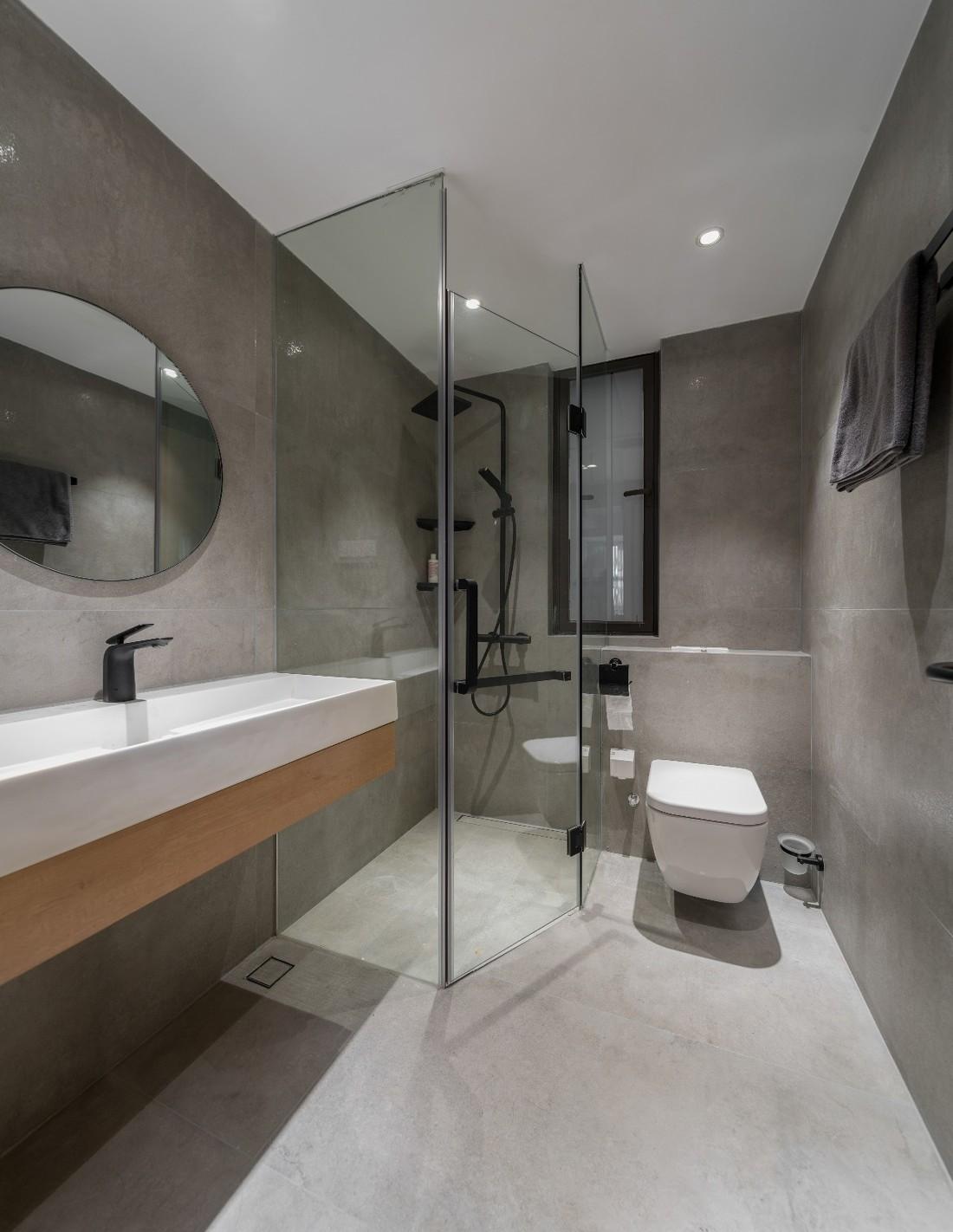 古希腊拱形窗映照的现代自然家-42