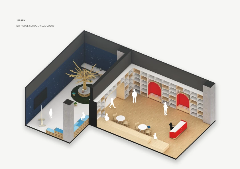 红房子学校 维拉-罗伯斯丨巴西圣保罗丨STUDIO DLUX-36