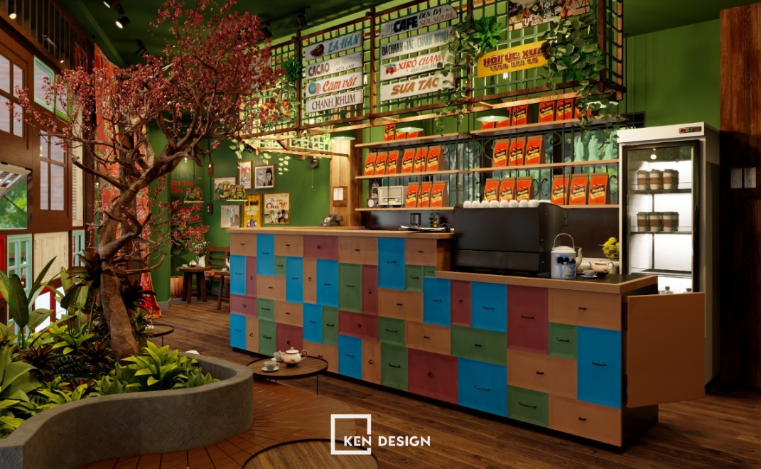 ​Thiết kế quán cafe bao cấp Tâm An-31