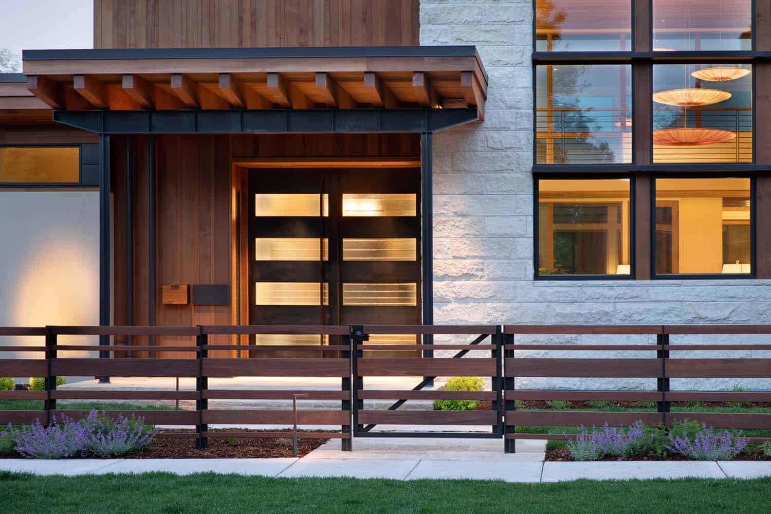 See inside this urban house built around an amazing courtyard in Denver-1
