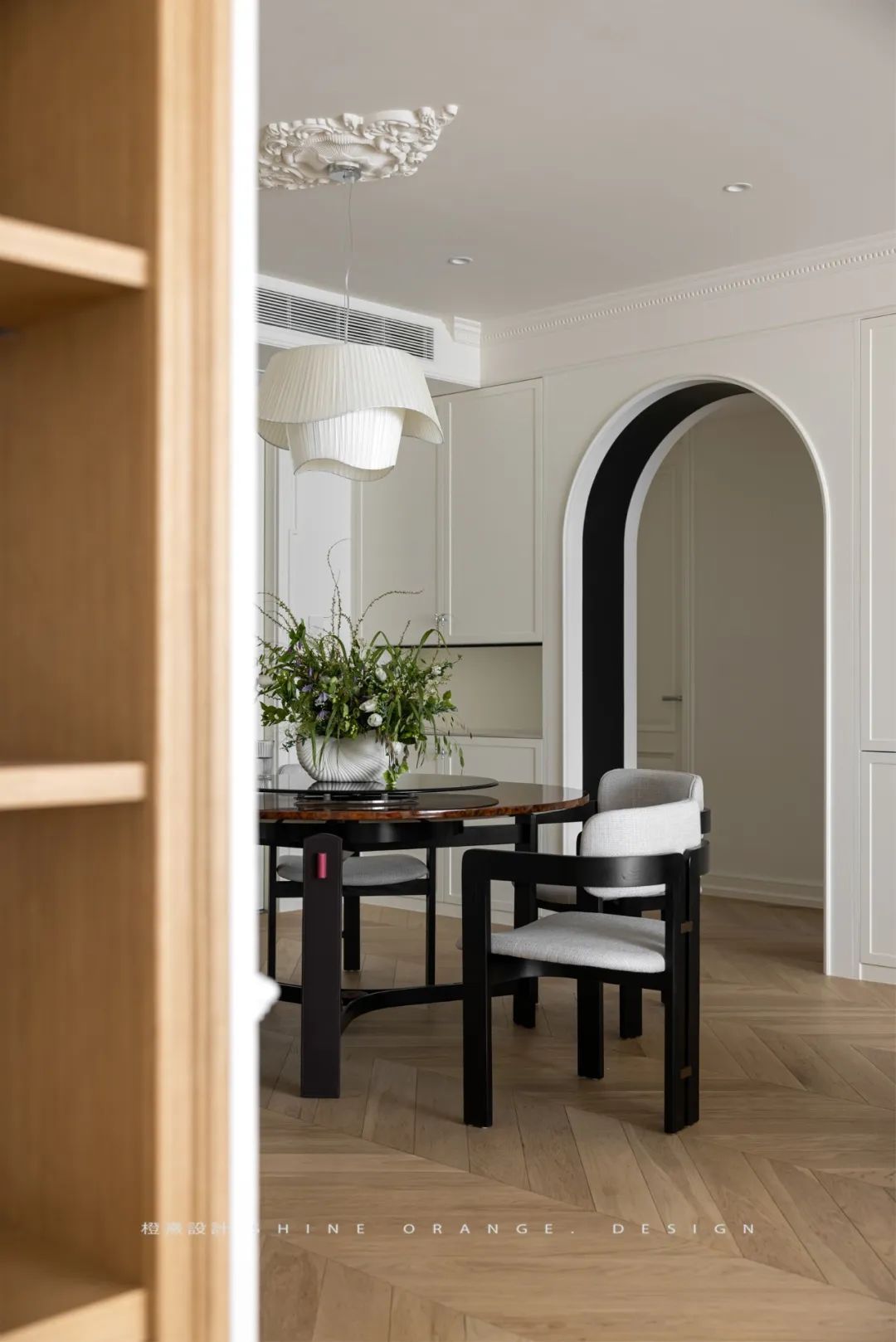 法式复古的宁波四室两厅之家丨中国宁波丨橙熹设计-38
