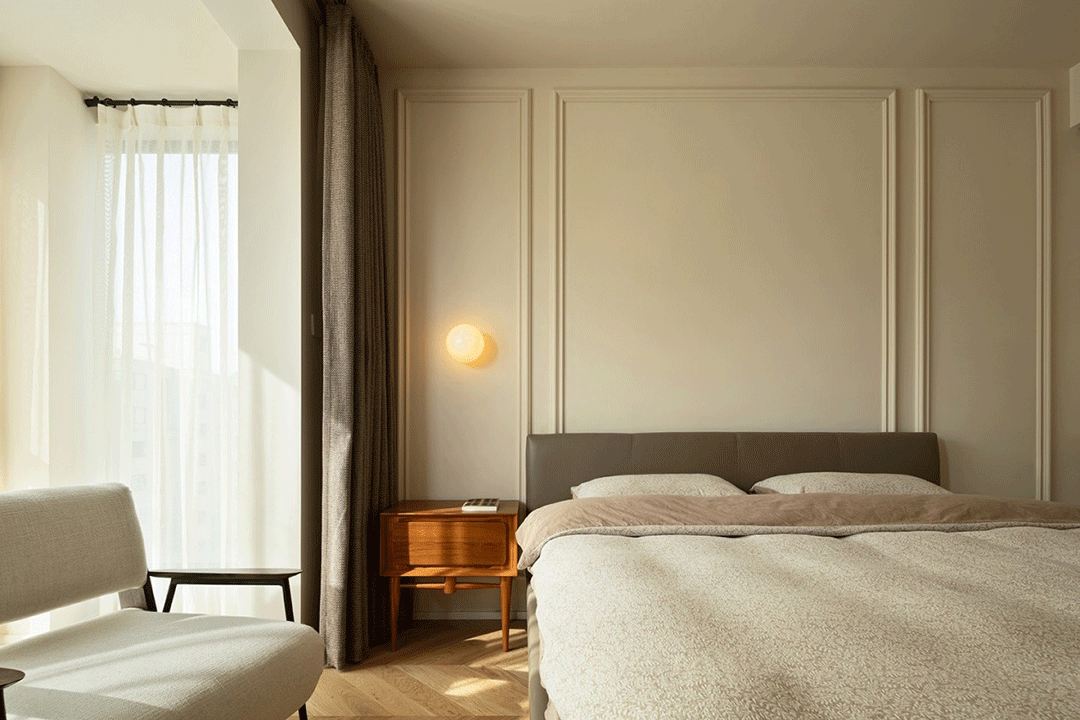 极简中古风私宅设计，享慵懒生活-56