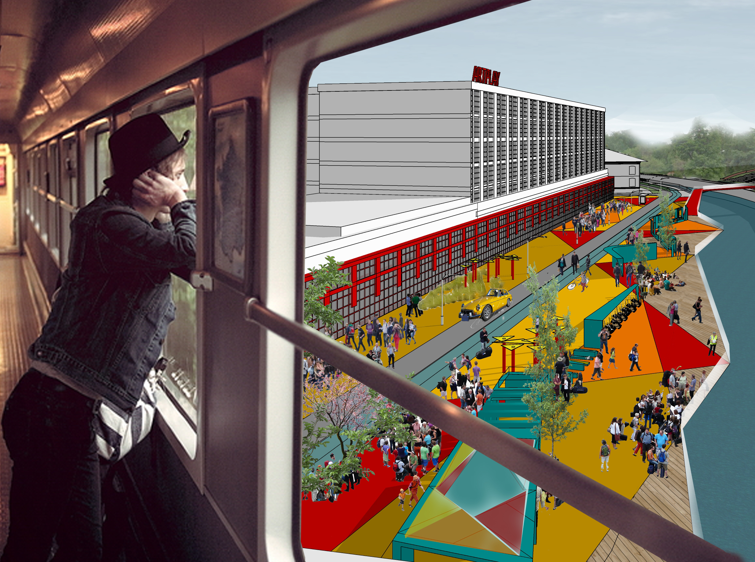 Яуза · городская анфилада（亚乌扎河城市长廊）丨俄罗斯莫斯科丨莫斯科建筑学院МАРШ与Wowhaus建筑事务所-95