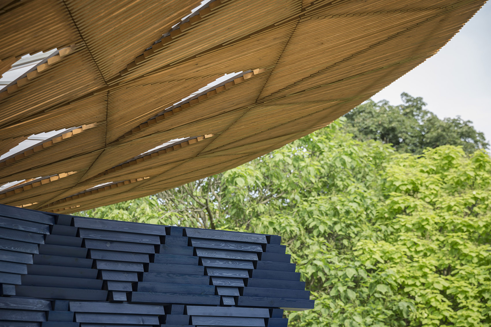 蛇形展厅2017，伦敦 / Kéré Architecture-70