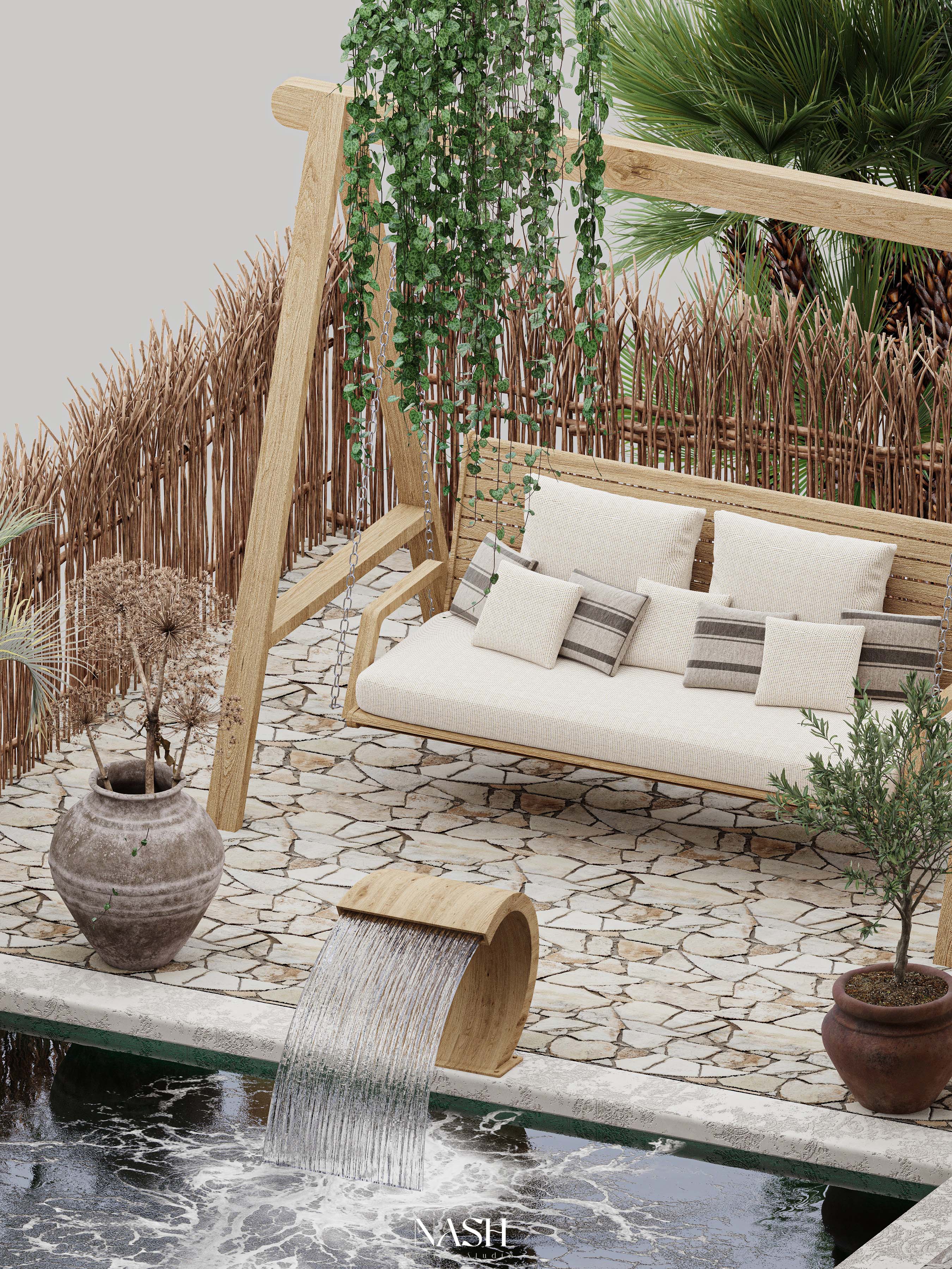 桑蒂别墅——巴厘岛小屋的外观丨埃及丨NASH STUDIO-18