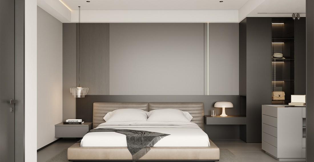 143㎡跃层现代极简案例丨佳园装饰-17