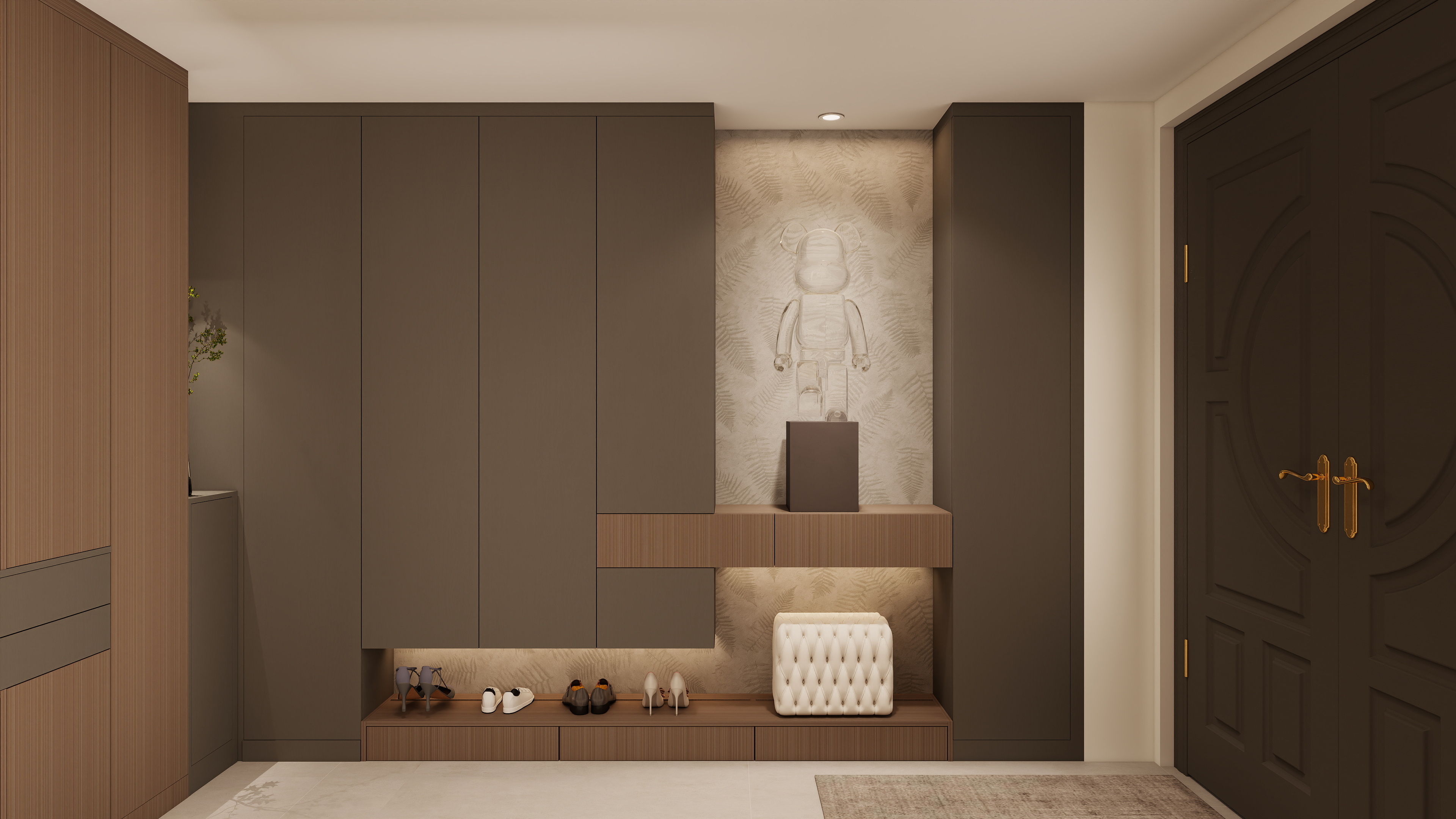 意式：黑色与木色之家-11