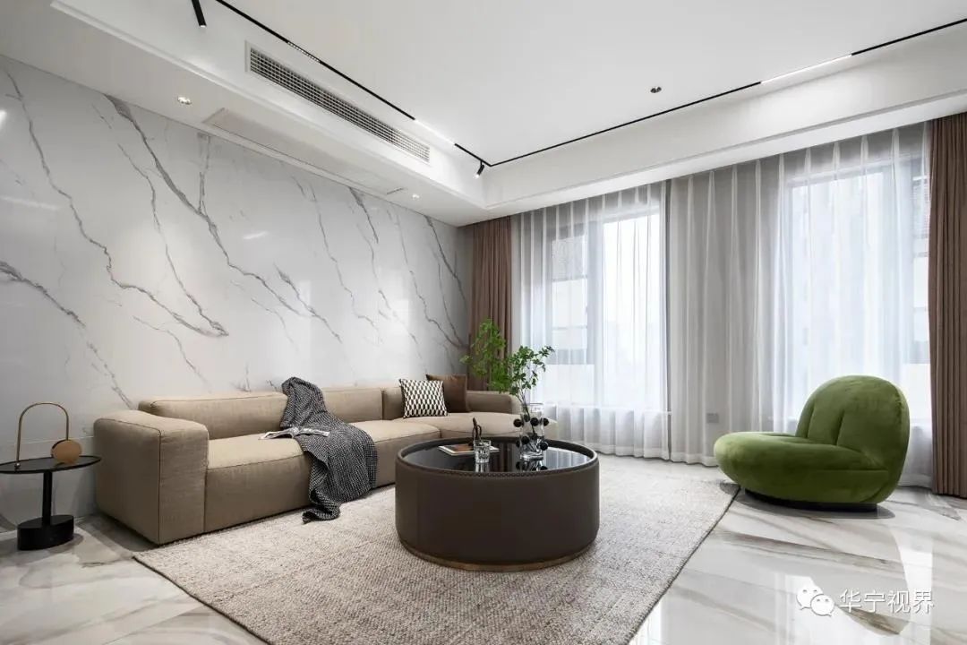220㎡现代轻奢风装修案例丨中国日照丨广东华宁装饰-11